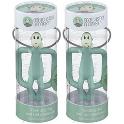 Matchstick Monkey Anneau de Dentition Vert Menthe