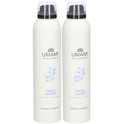 UMAMI Fresh leaves Gel douche moussant menthe japonaise et gingembre
