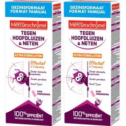 Mercurochrome Lotion Anti-Poux et Lentes Format Familial