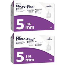 Embecta™ Micro-Fine™ Aiguilles à stylo 5 mm 31G Ref 321098