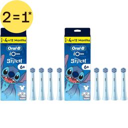 Oral-B iO Kids 6+ Disney Stitch 4 Opzetborstels voor elektrische tandenborstel | 2=1*