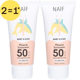 Naïf Mineral Sunscreen SPF50 | 2=1*