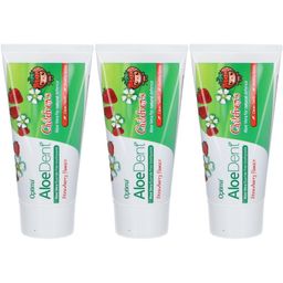 AloeDent® Children's Aloe Vera Fluoride Free Tandpasta Aardbei