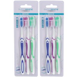 Superwhite Family brosse à dents medium