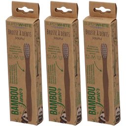 SUPERWHITE® Brosse à Dents Bambou Junior