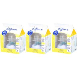 Difrax Tétine Doseuse XS + Anneau – Nouveau-né 0M pour Liquides Fins