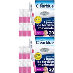 Clearblue Test d'ovulation Clearblue Digital | 1 Appareil Digital et 20 Tests