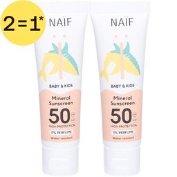 Naïf Mineral Sunscreen - SPF50 | 2=1*