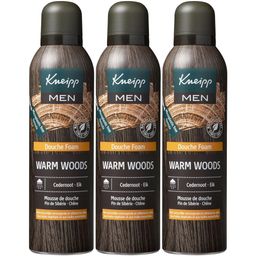 Kneipp Men Warm Woods Mousse de Douche Pin de Sibérie - Chêne