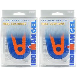 Spenco Ironman Gel Heel Cushions 1 Size