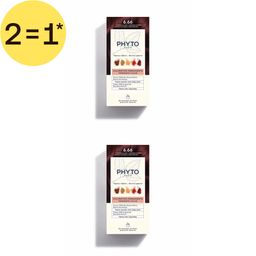 Phyto Paris Permanent Haarkleuring 6.66 Intens Licht Kersen Kastanje | 2=1*