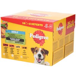 PEDIGREE Maaltijdzakjes Adult Mix Selectie Multipack