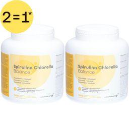 Natural Energy Spirulina-Chlorella Balance | Fytonutrienten - Eiwitten - Aminozuren | 2=1*