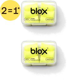 Blox Mousse Small Jaune Bouchons d'Oreilles | 2=1*