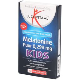 lucovitaal - Melatonine voor kinderen met tutti-frutti-smaak