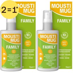 Moustimug 20% Deet Spray | 2=1*