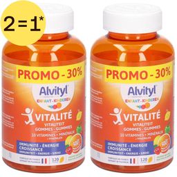 Alvityl® Kinderen Vitaliteit Multivruchtensmaak Promo -30% | 2=1*