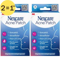 Nexcare™ dunne en transparante Acne Patch | 2=1*