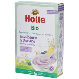 HOLLE Bio bouillie au lait myrtille + banane