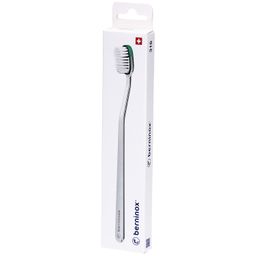 Berninox Brosse à dents 316 Vert Atlantique Medium