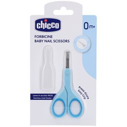 CHICCO Baby Nagelschaartje Helder Blauw 0m +