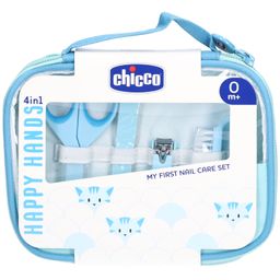 CHICCO Lichtblauw Manicure Kit 0m + - CHICCO