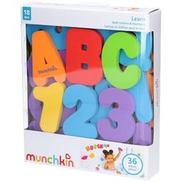 MUNCHKIN Bain lettres & chiffres 36 pcs