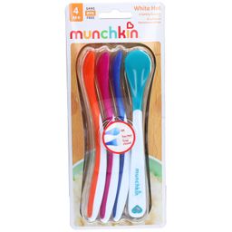 MUNCHKIN® White Hot 4 Cuillères Thermosensibles +4 Mois