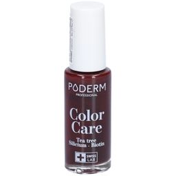 PODERM Nagellak Tea Tree Rood Zwart nr. 437