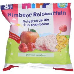 Hipp Rijstwafeltjes met frambozen, vanaf 10 maanden