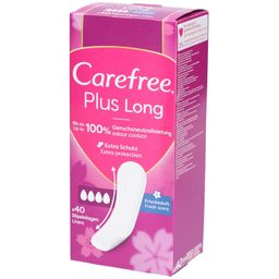 Carefree® Plus Long – Inlegkruisjes Extra Bescherming – Frisse Geur