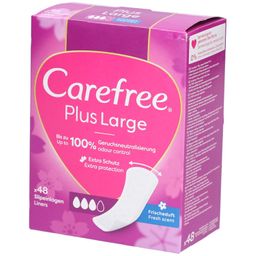 Carefree® Inlegkruisjes Plus Large Fresh