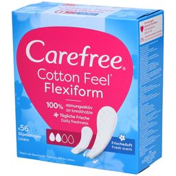 Carefree® Inlegkruisjes Cotton Feel Flexiform met frisse geur