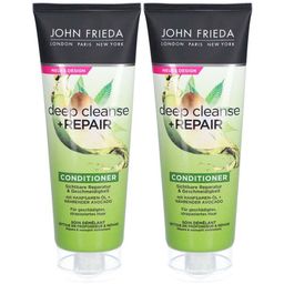 JOHN FRIEDA Nettoyage en profondeur + Après-shampoing réparateur