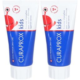 CURAPROX Kids tandpasta met aardbeiensmaak vanaf 2 jaar