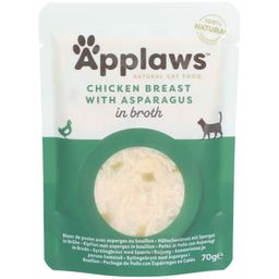 APPLAWS Nat kattenvoer met kipfilet en asperges