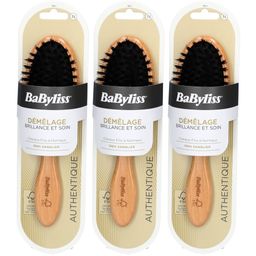 BABYLISS Brosse à cheveux Démélage - Brillance et soin