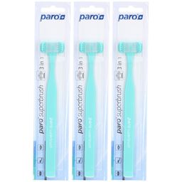 paro® Superbrush brosse à dents à trois têtes