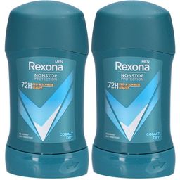 Rexona® Men Antitranspirant Deodorantstick Nonstop Protection 72 uur Cobalt Dry