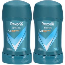 Rexona® Men Antitranspirant Deodorantstick Nonstop Protection 72 uur Cobalt Dry