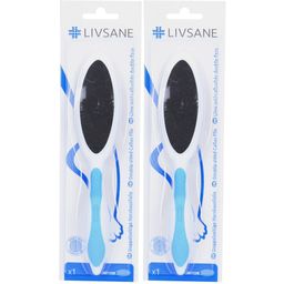 Livsane® Dubbelzijdige eeltvijl met grof en fijn schuuroppervlak