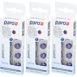 paro® PLAK Tandplaktest rood/blauw 1210