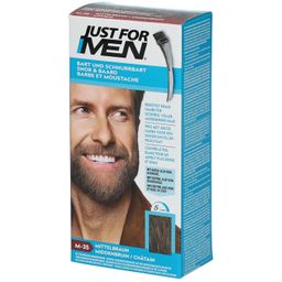 Just For Men Gel Coloration Barbe Châtain Moyen Clair
