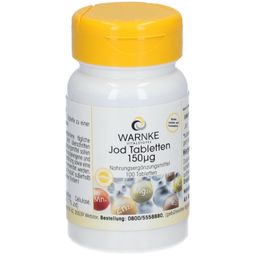 Warnke Vitalstoffe | Jodiumtabletten 150 µg