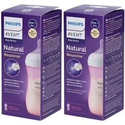 Philips Avent Natural Response Biberon Rose SCY903/11