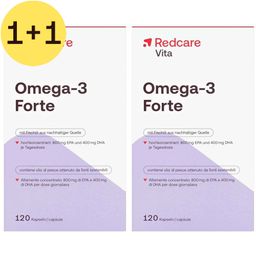 Redcare Omega-3 Forte | 1+1 GRATUIT