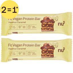 nu3 Fit Vegan Protein Bar Hazelnoot-Karamel | 2=1*
