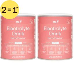 nu3 Electrolyte Drink Berry Flavour | 2=1*