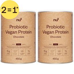 nu3 Probiotic Vegan Protein Chocolate | 2=1*
