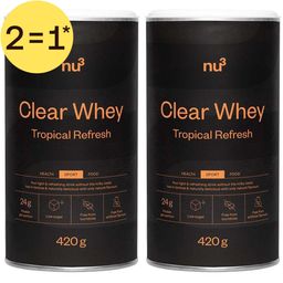 nu3 Clear Whey Tropical Refresh | 2=1*
